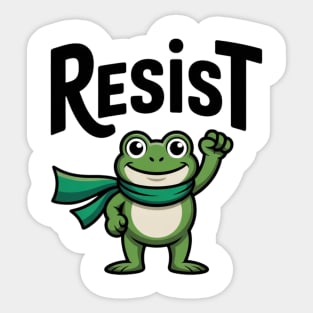 Portland-Frog Sticker